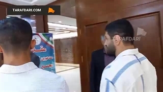 ورود محمد علی گرایی، کامران قاسم پور کلینیک زیبایی