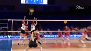 خلاصه بازی لهستان (۳) - (۱) آلمان، یک چهارم نهایی رقابتهای لیگ ملتهای والیبال بانوان ۲۰۲۳