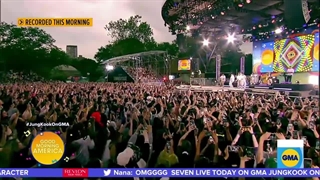 اجرای Seven از جونگ کوک در کنسرت تابستانی GMA