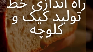 راه اندازی خط تولید کیک و کلوچه