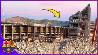 جدیدترین فیلم از تخریب نیوکمپ!