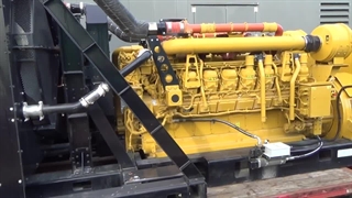 راه اندازی دیزل ژنراتور 2750 کیلووات کاترپیلار CAT