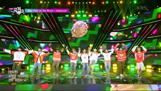 اجرای آهنگ New kidz on the block از گروه ZeroBaseOne در برنامه ی Music Bank