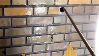 اجرا شستشوی نمای اجر با استفاده از دستگاه های واتر جت و سندبلاست