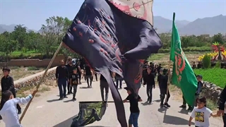 گروه دمام زنی در روستای زفره عاشورای ١۴٠٢