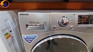 (gzingkala)ماشین لباسشویی ۸ کیلو دونار مدل D84-02S