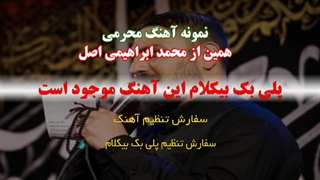 آهنگ محرمی همین از محمد ابراهیمی اصل