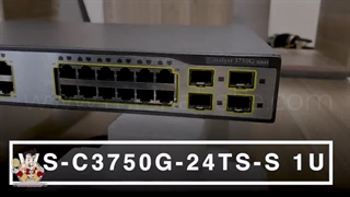 آشنایی با سوئیچ سیسکو مدل WS-C3750G-24TS-S1U