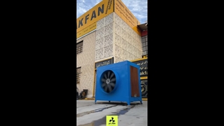 ساخت و نصب انواع کولر صنعتی(سلولزِی)در شیراز شرکت کولاک فن09177002700