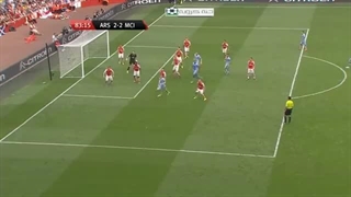 آرسنال 2_2مان سیتى 2014_2015