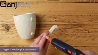 تعمیر لیوان شکسته با چسب حرارتی! | گنج کالا