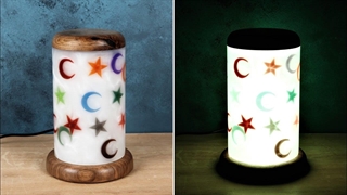 نور شب اپوکسی با ماه و ستاره