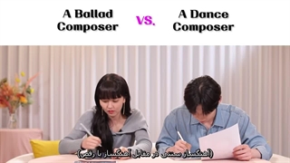 مصاحبه همراه نقاشی کشیدن با کیم سوهیون و هوانگ مین هیون زیرنویس چسبیده فارسی