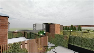 طراحی روف گاردن تهران با تهران گاردن