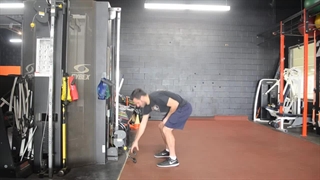 زیر بغل طناب خم از پایین