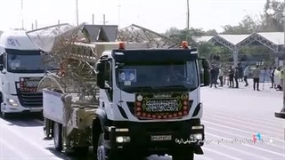 نمایش رادارهای ارتش جمهوری اسلامی در رژه هفته دفاع مقدس 1402