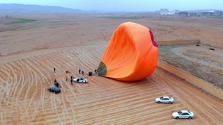 قدرت باد در عملکرد بالن