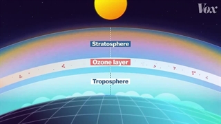 Hole in layer
