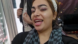 رفتم آرایشگاه دهاتمون  گفتم برای ولنتاین منو آماده کنید!! (زرشک بیوتی)