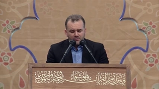 تلاوت استاد محسن قاسمی محضر رهبر معظم انقلاب - محفل انس با قرآن - رمضان ۱۴۰۳