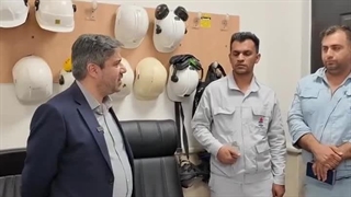 دیدار نوروزی مدیرعامل پتروشیمی پردیس در ساعات اولیه آغاز سال ۱۴۰۴مهندس قنبریان