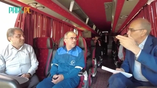 گزارش ویدیویی بازدید معاون برنامه ریزی و توسعه کسب و کار هلدینگ خلیج فارس از پتروشیمی پارس