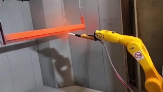 طراحی و ساخت ربات رنگ پاش الکترواستاتیک