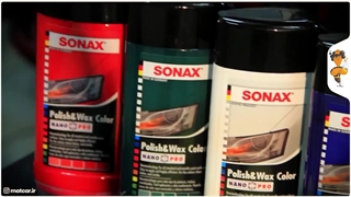 پولیش و واکس رنگی خاکستری سوناکس Polish+Wax Color