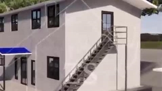 ساخت ساختمان پیش ساخته اداری دوبلکس 170 متری در البرز