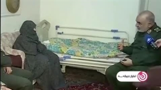 سردار شهید سلامی دندان پیش
