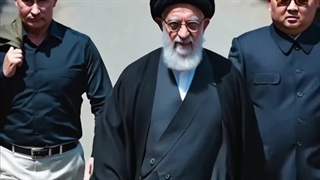 ویدیو بامزه هوش مصنوعی از گریختن نتانیاهو و ترامپ از همبستگی ایران و روسیه و کره شمالی