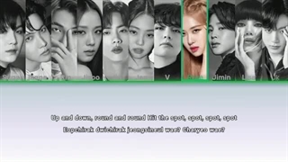 لیریک اهنگspotاز گروه بی تی اس و بلک پینک