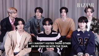 مصاحبه Harper’s BAZAAR Singapor "انهایپن حاضرن بدنشون رو با کی عوض کنن، سفارششون در باربیکیو کره ای و بیشتر"  با زیرنویس فارسی