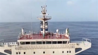 کشتی متخلف صهیونیستی مجیک سیز توسط کماندوهای انصارالله یمن منهدم شد